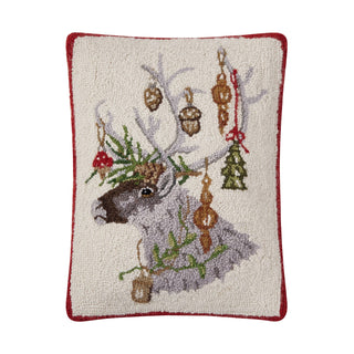 Ornament Reindeer Hook Pillow