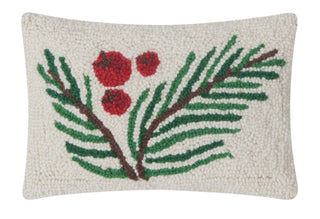 Pine And Berries Hook Pillow