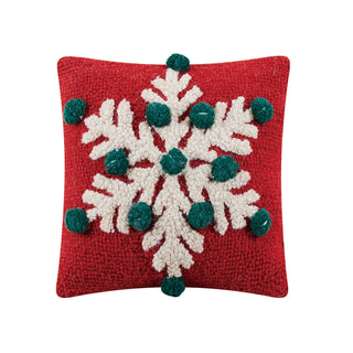 Snowflake Hook Pillow