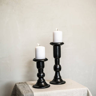 Wren Candle Stand Black Color