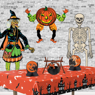 Vintage Halloween Jointed Goblin 30"