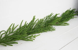 5ft Garland Soft-touch Evergreen Norfolk Pine