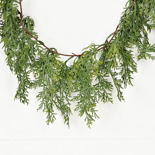5ft Garland-Soft Touch Dripping Cedar