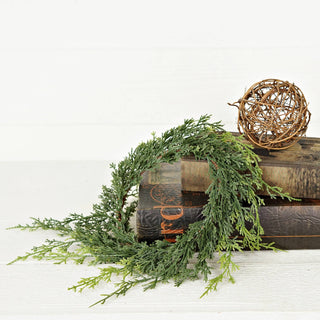 Wispy Wreath-Mixed Cypress