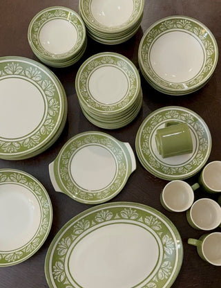 Vint Sheffield Ironstone Lucerne Pattern Dinnerware