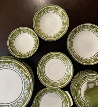 Vint Sheffield Ironstone Lucerne Pattern Dinnerware