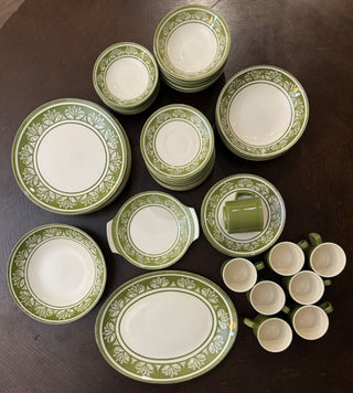 Vint Sheffield Ironstone Lucerne Pattern Dinnerware