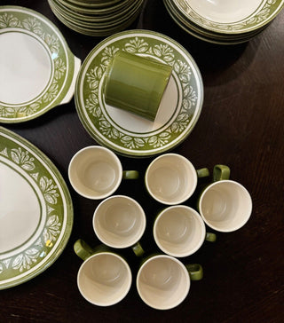 Vint Sheffield Ironstone Lucerne Pattern Dinnerware