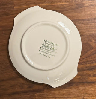 Vint Sheffield Ironstone Lucerne Pattern Dinnerware