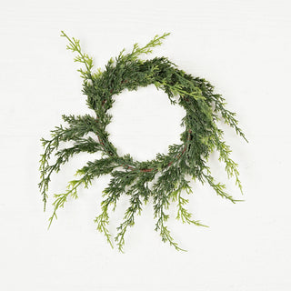 Wispy Wreath-Mixed Cypress