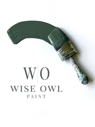 Chalk Paint in Shade Green from Wise Owl Paint - Chalk Synthesis Paint