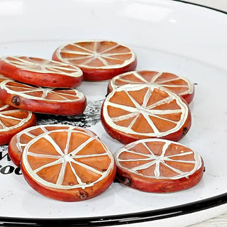 Faux Orange Slices