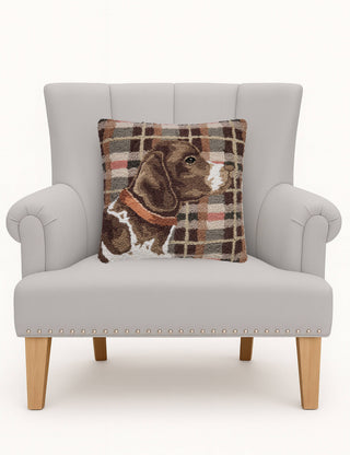 Hunting Dog Hook Pillow