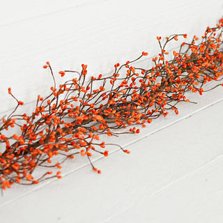 Orange Pips Garland, 4.5ft