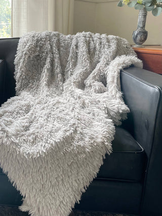 Dreamy Faux Fur Throw - Laurel & Mayfair
