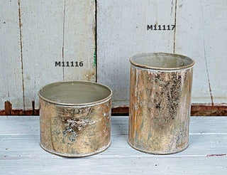 Distressed Gold Bucket