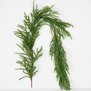 5ft Garland Soft-touch Evergreen Norfolk Pine