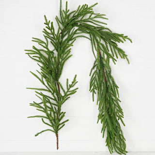 5ft Garland Soft-touch Evergreen Norfolk Pine