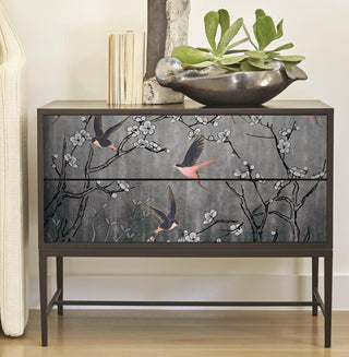 Modern Blooms Decoupage Paper for Furniture Rice Paper for Furniture Decoupage