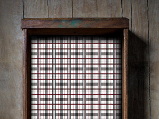 Classic Plaid Peel and Stick Drawer Liner