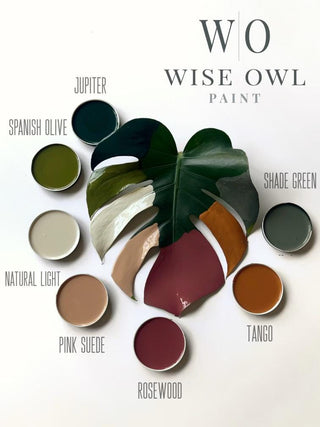 Rosewood Wise Owl Chalk Synthesis Paint for furniture pink chalk paint rose furniture paint chalk style paint matte paint for furniture