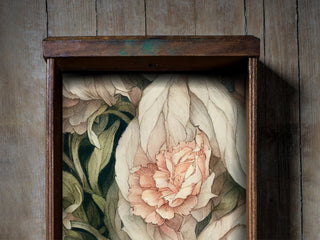 Blush Floral Peel and Stick Drawer Liner