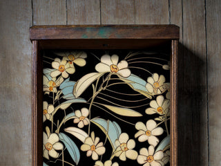 Stained Glass Floral Drawer LIner