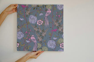 Blue Floral Drawer Liner