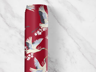 Red Chinoiserie Drawer Liner