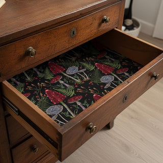 Mushroom Forest Drawer Liner