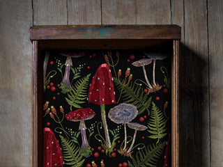 Mushroom Forest Drawer Liner